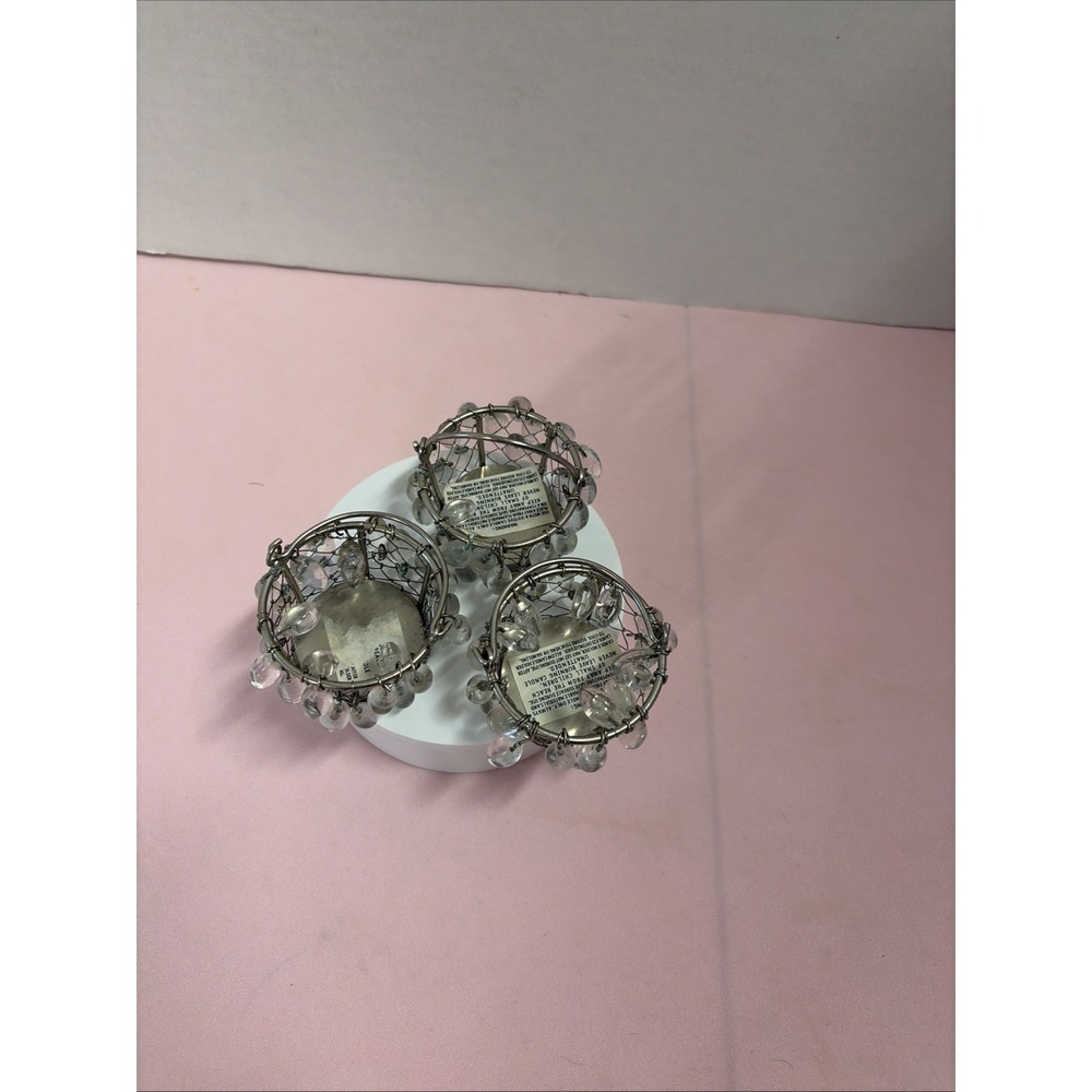 Sterling Silver Vintage Candle Holder